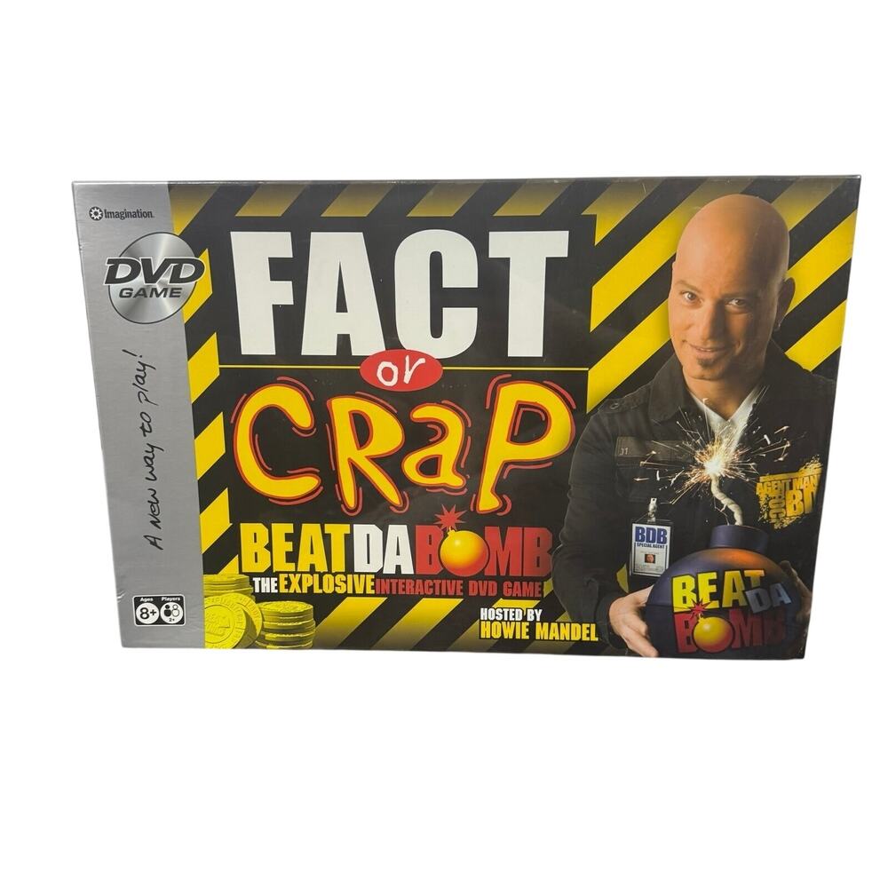 Fact or Crap: Beat Da Bomb" is an interactive DVD game hosted by Howie Mandel